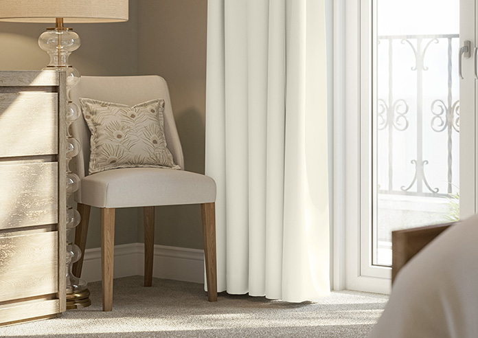 Menton, Oyster - Made to Measure Curtains - Image 5